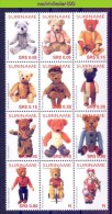 Nch1308 SPEELGOED POPPEN TEDDYBEREN TEDDYBEARS TEDDYBÄREN DOLLS PUPPEN SURINAME 2005 PF/MNH # - Poupées