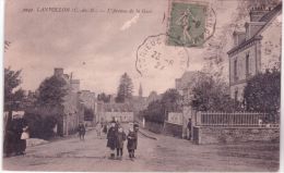 2243- LANVOLLON -l'Avenue De La Gare - Ed. J B Barat - Lanvollon