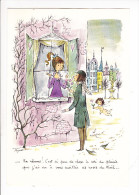 Comment S´enrhument Les Amoureux De PEYNET Planche Calendrier Décembre 1962 Laboratoire Le Brun Fleurs Cupidon - Big : 1961-70