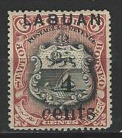 Labuan SG 103, Mi 84 (*) No Gum - Bornéo Du Nord (...-1963)