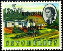 SEYCHELLES-LAND SETTLEMENT-OVPT-UNIVERSAL ADULT SUFFRAGE-MLH-A6-474 - Seychellen (1976-...)