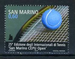 2012 - SAINT-MARIN - SAN MARINO - 25a Edizione Degli Internazionali Di Tennis “San Marino CEPU  - MNH - (**) -  New Mint - Neufs