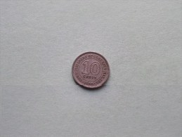 1950 ( Malaya ) 10 Cent / KM 8 ( Uncleaned - For Grade, Please See Photo ) ! - Colonias
