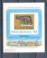 RO - BLOCK 1978 - ROMOLUS + REMUS - POSTFRISCH -MNH - ** - Mythology