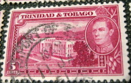 Trinidad And Tobago 1938 General Post Office And Treasury 5c - Used - Trinité & Tobago (...-1961)