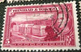 Trinidad And Tobago 1938 General Post Office And Treasury 5c - Used - Trinidad Y Tobago