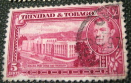 Trinidad And Tobago 1938 General Post Office And Treasury 5c - Used - Trinité & Tobago (...-1961)