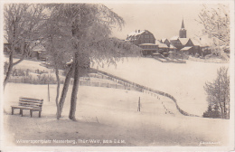 AK Wintersportplatz Masserberg - Thür. Wald - 1933 (15186) - Masserberg