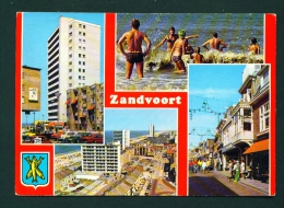 NETHERLANDS  -  Zandvoort  Multi View  Used Postcard As Scans - Zandvoort