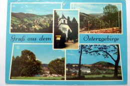 Gruß Aus Dem Osterzgebirge - Erzgebirge - Sachsen - DDR - AK 1967 Gelaufen Mit Briefmarke - Dippoldiswalde