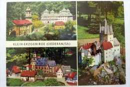 Oederan -  Klein-Erzgebirge - Sachsen - AK DDR 1978 - Gelaufen Mit Briefmarke - Miniature-Ausstellung - Oederan