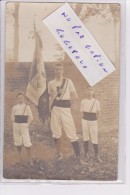 GUINES -  Carte-photo ( Drapeau Jeanne D'Arc ) - Guines