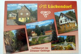 Luftkurort Lückendorf - Oybin - Zittauer Gebirge - Sachsen - AK Gelaufen - Oybin