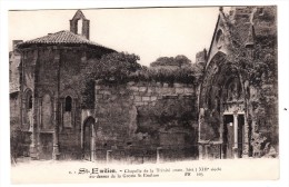Delcampe - 33 - Saint Emilion - Chapelle De La Trinité Au-dessus De La Grotte St Emilion - Editeur: BR N° 1 - Saint-Emilion