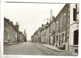 CPSM BELLEGARDE (Creuse) - L'entrée De La Ville - Bellegarde