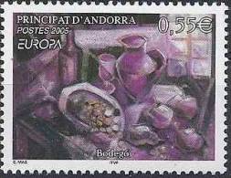 2005 ANDORRE 608** Europa, Gastronomie - Ongebruikt