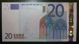 20 Euro U021I1 Draghi Portugal Serie M Perfect UNCIRCULATED - 20 Euro