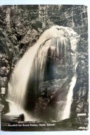 Kurort Rathen - Amselfall - Sächsische Schweiz - Sachsen - Echtfoto DDR 1972 - AK Gelaufen - Wasserfall - Rathen