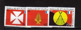 WALLIS ET FUTUNA N° 498/500 ** LUXE - Nuovi