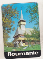 Romanian Small Calendar - 1967 ONT - Wooden Church In Maramures - Tamaño Pequeño : 1961-70