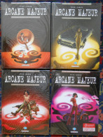 ARCANE MAJEUR Par PECAU DAMIEN BLANCHARD Lot Des 4 Ers Tomes En EO - Lots De Plusieurs BD