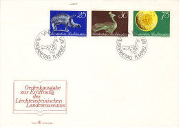 Animaux - Oiseaux - Liechtenstein - Lettre De 1971 - Oblitération Vaduz - Storia Postale