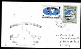 ANTARCTIC, BAT ,1996, RRS"J.CLERK ROSS" Visiting SIGNEY, Cachet !! Look Scan !! 1.5-40 - Expediciones Antárticas