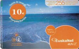 TARJETA DE ESPAÑA DE EUSKALTEL MOVIL DE 10 EUROS    FECHA 31/05/2004 - Euskaltel