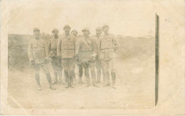 Militaria - Guerre 1914-18 - Régiments - Militaires - Carte Photo - A Identifier - Sur Un Col N°12 - 2 Scans - état - Guerre 1914-18