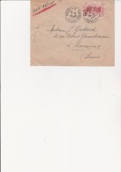 LETTRE A.O.F AFFRANCHIE N° 39 OBLITERATION BAMAKO -SOUDAN FRANCAIS - 1950 - Briefe U. Dokumente