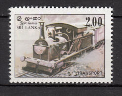 Treinen Trains Tren Zug Sri Lanka 1983 Michel 634 Pf Unused - Trains