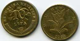 Croatie Croatia 10 Lipa 2009 Croate KM 6 - Croatia