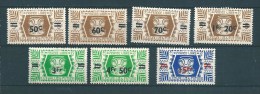 Timbres  De Wallis Et Futuna De 1945  N°148/51 + 153/55  Neuf * - Unused Stamps