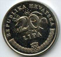 Croatie Croatia 20 Lipa 2007 Croate KM 7 - Croatia