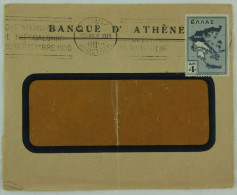 Grece,  Enveloppe 1930 Athenes --> Marseille, Affr. 4 Dr. OMEC Krag Foire Internationale Thessaloniki Septembre 1930 - Briefe U. Dokumente