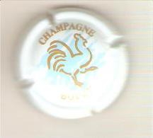 CAPSULE MUSELET CHAMPAGNE BOUZY COQ OR SUR FOND BLEU ET BLANC  (RARE) - Bouzy