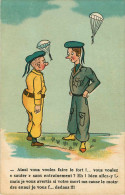 Militaria - Militaires - Humour - Humoristiques - Illustrateur - Parachutisme - état - Humour