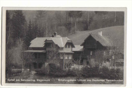 Spital Am Semmering - Lützow Erholungsheim 1931 - Semmering