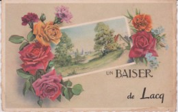 Pyrénées  Atlantiques :  LACQ  :  Un  Baiser    1951 - Lacq