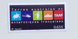 TAAF BLASONS FAUNE BATEAUX 2013 NEUF FSAT FRANCE ANTARCTIC MNH - Ongebruikt