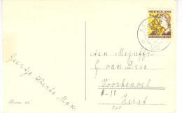 1932 NVPH 248 Op Prentkaart Van Aalsmeer Naar Zeist - Lettres & Documents