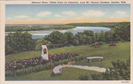 Misspuri River Childs Point From Mount Vernon Gardens Omaha Nebraska - Omaha