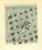 België/Belgique 17  L 78  Chatelineau  Nipa + 30 - 1865-1866 Linksprofil