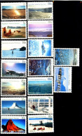 ANTARCTIC WILD LIFE & SCENERY-AUSTRALIAN ANTARCTIC TERRITORY-LARGE SET-MNH-B4-331 - Antarctic Wildlife