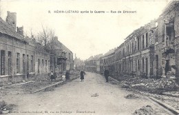 NORD PAS DE CALAIS - 62 - PAS DE CALAIS -HENIN LIETARD - Après La Guerre - Rue De Drocourt - Henin-Beaumont