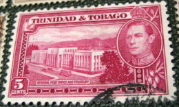 Trinidad And Tobago 1938 General Post Office And Treasury 5c - Used - Trinidad Y Tobago