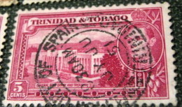 Trinidad And Tobago 1938 General Post Office And Treasury 5c - Used - Trinidad & Tobago (...-1961)