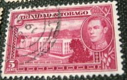 Trinidad And Tobago 1938 General Post Office And Treasury 5c - Used - Trinidad Y Tobago