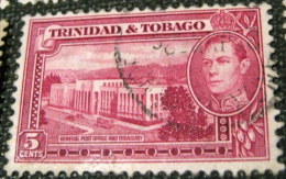 Trinidad And Tobago 1938 General Post Office And Treasury 5c - Used - Trinidad Y Tobago