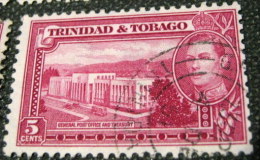 Trinidad And Tobago 1938 General Post Office And Treasury 5c - Used - Trinité & Tobago (...-1961)